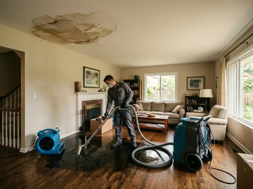 attic-pipe-burst-ceiling-drip-008 — frequently asked questions, Water Damage Restoration & Carpet Care in Montpelier, OH